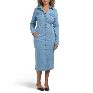 7 FOR ALL MANKIND Visalia Luxe Denim Dress